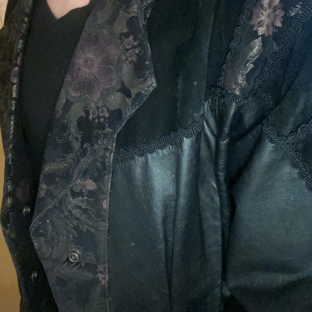 Vintage leather jacket RARE - Picture 3 of 7